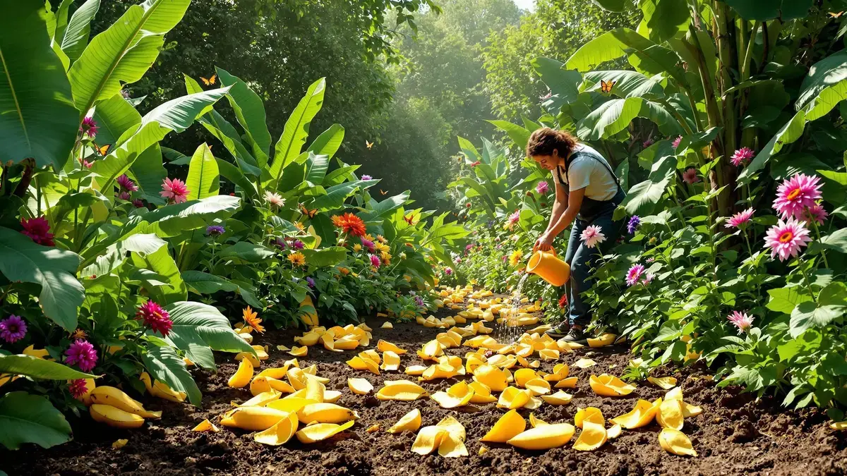 La buccia di banana: un segreto ben custodito per coccolare le tue piante